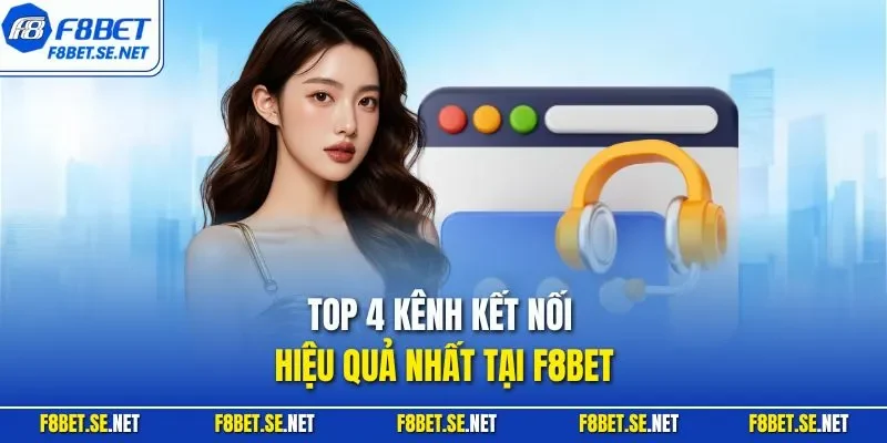 Top 4 kênh kết nối hiệu quả nhất tại F8BET